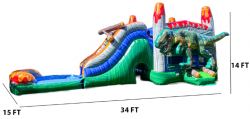 Mega T-Rex Mega Combo (Dry or Water Slide)