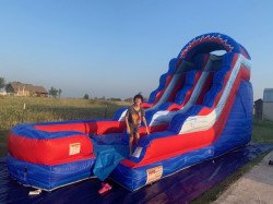 Mega Flash 15 FT Water Slide